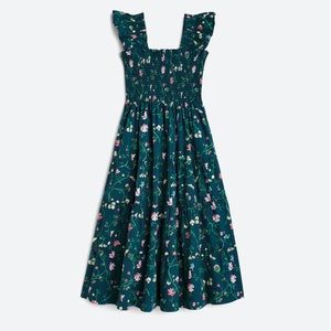 Hill House Home Ellie Nap Dress XS Dark Green